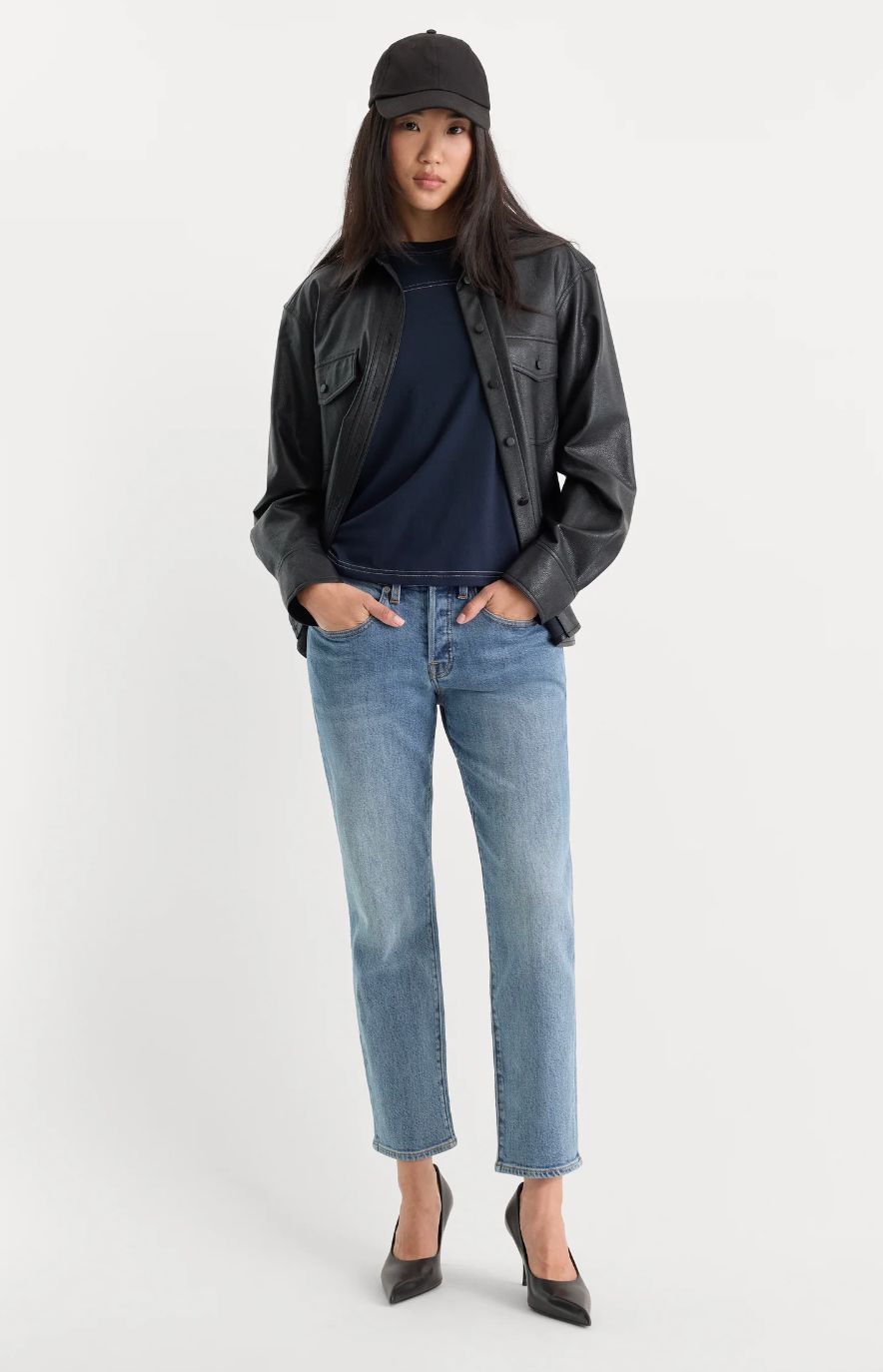 Good American- Vintage Straight Ankle Jean