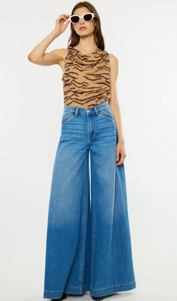 Drape High Rise Jean