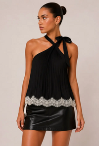 Midnight Lace Top