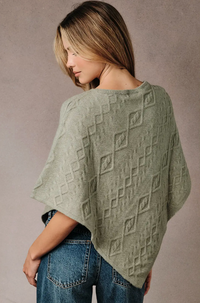 Spring Leaves Poncho