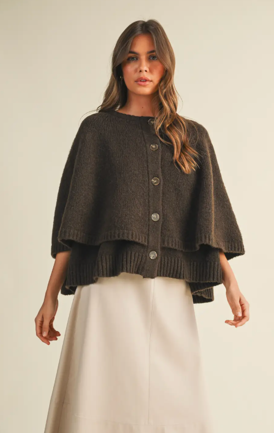 Espresso Cardigan