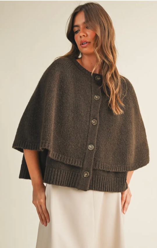 Espresso Cardigan