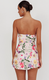 Floral Embellished Mini Dress