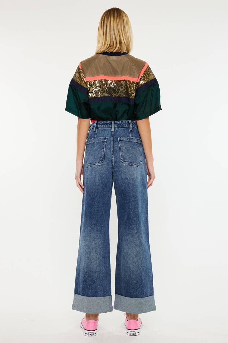 Ultra High Rie 90’S Wide Leg Trousers