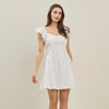 Floral Lace Mini Dress