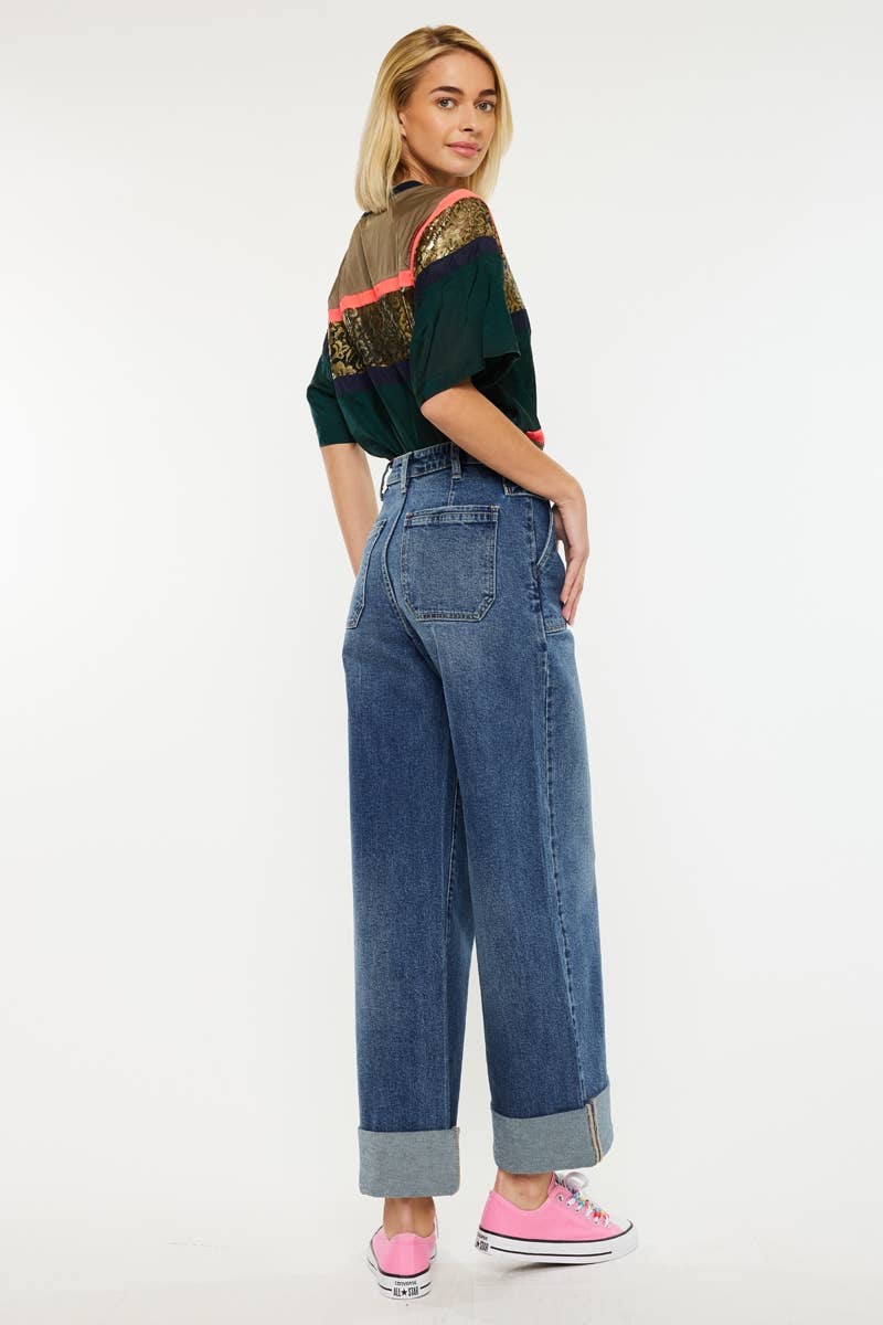 Ultra High Rie 90’S Wide Leg Trousers