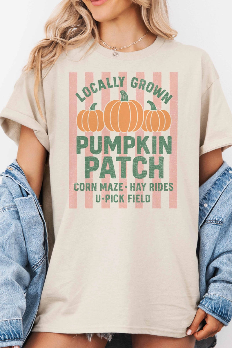 Pumpkin Patch Oversized Tee