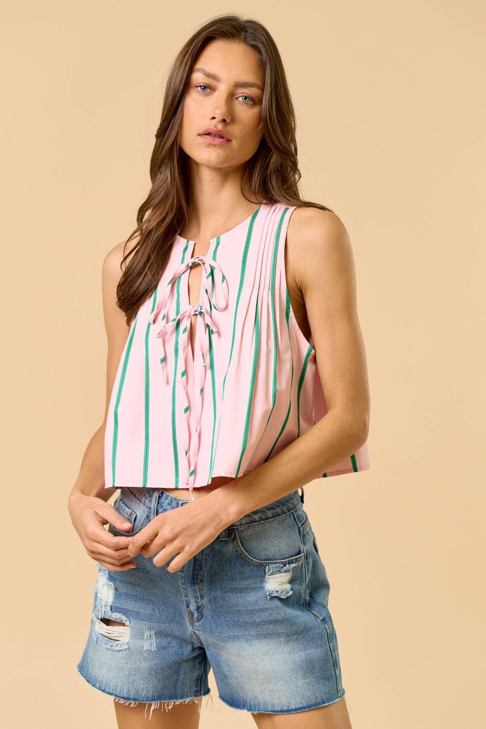 Watermelon Striped Top