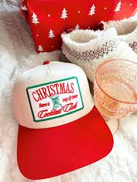 Christmas Cocktail Club Hat