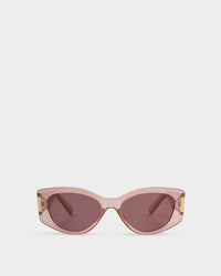 Remini Sunglasses Pink Transparent