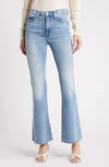Le Easy Flare Raw Hem Jeans