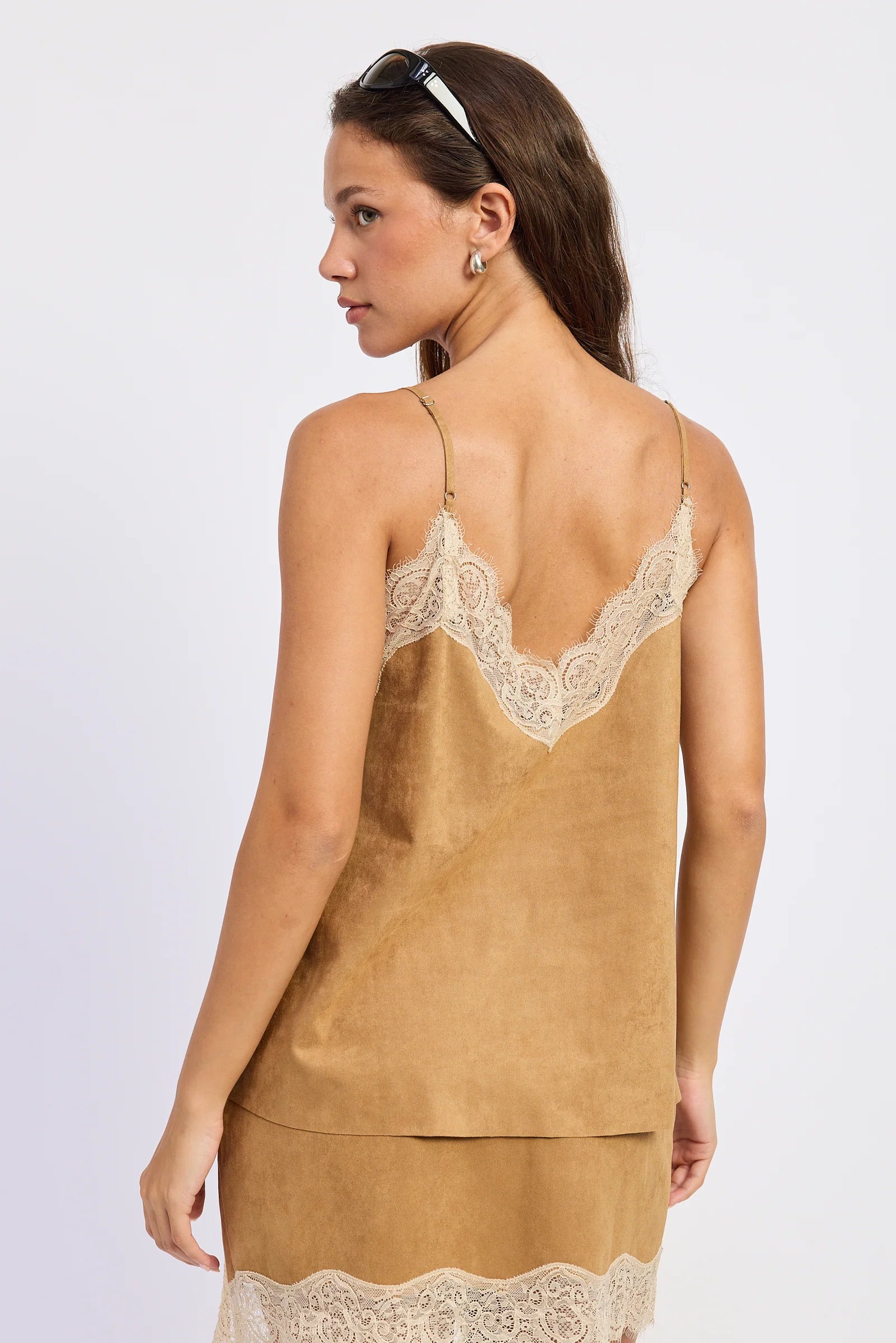 Golden Hour Lace Cami