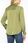 Button Up Front Woven Shirt