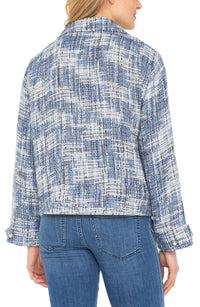 Button Front Boxy Shacket