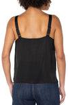 Woven Lace Trim Tank