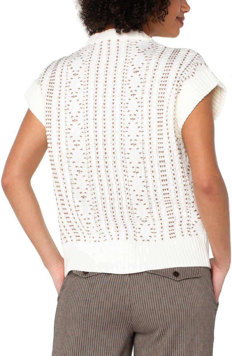 Cap Sleeve Sweater