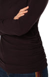 Long Sleeve Mock Neck Top